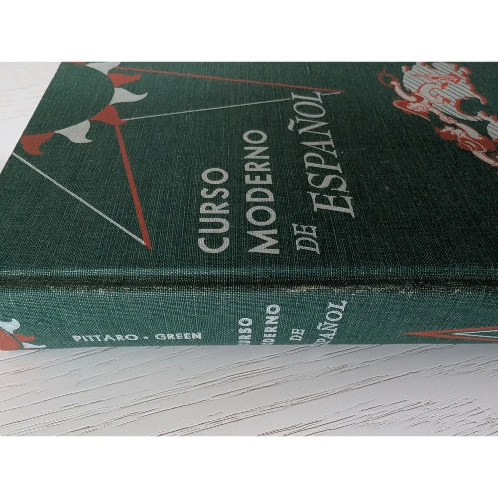 VTG 1966‎ Curso Moderno De Espanol Hardcover Book